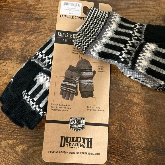 Fair Isle Mittens - Picture 2 of 2